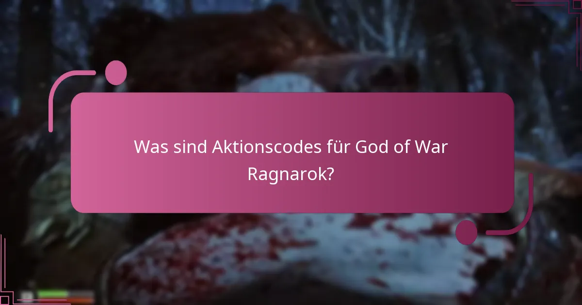 Wie löse ich Aktionscodes für God of War Ragnarok ein?