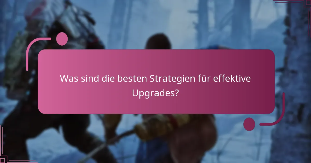Wie upgrade ich Waffen in God of War Ragnarok?