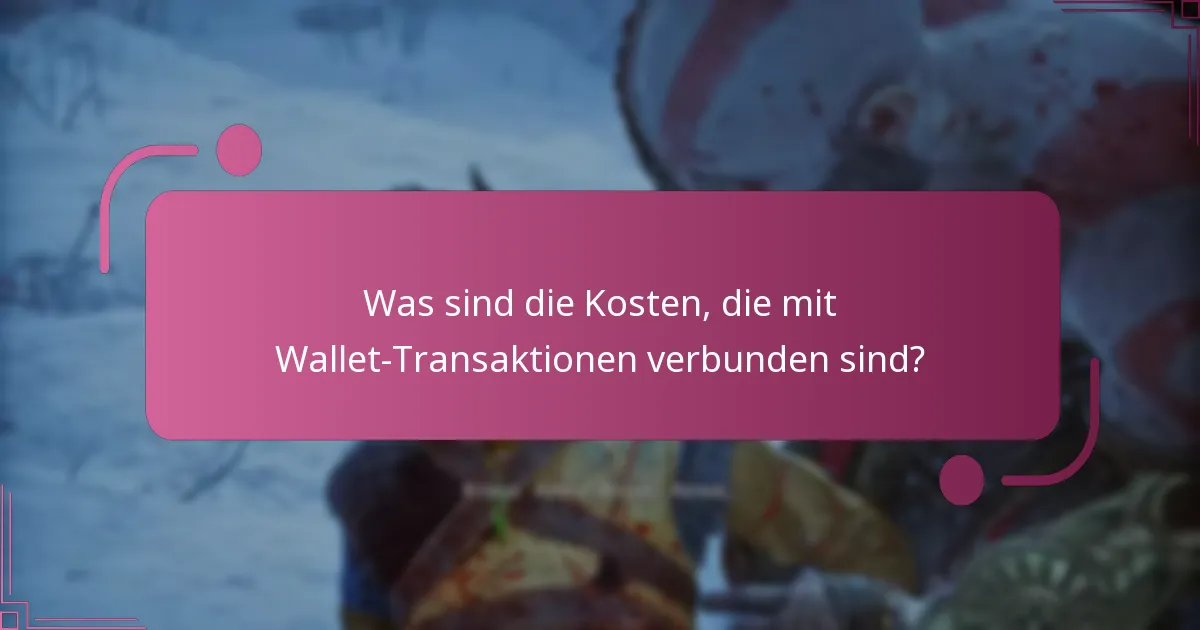 Welche Arten von Käufen können mit Wallet-Transaktionen getätigt werden?