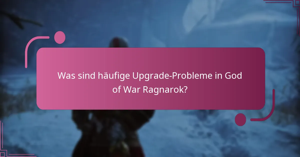 Wie kann ich Installationsfehler bei God of War Ragnarok-Upgrades beheben?