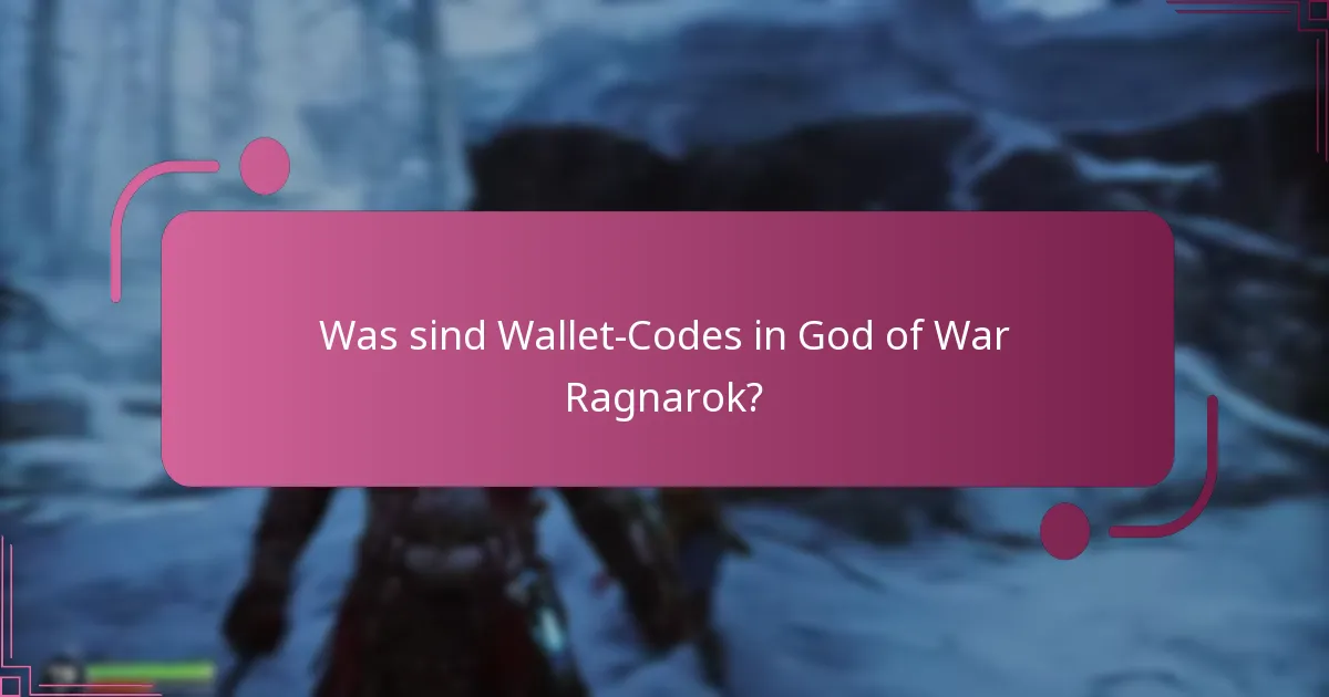 Wie behebt man Probleme mit Wallet-Codes?