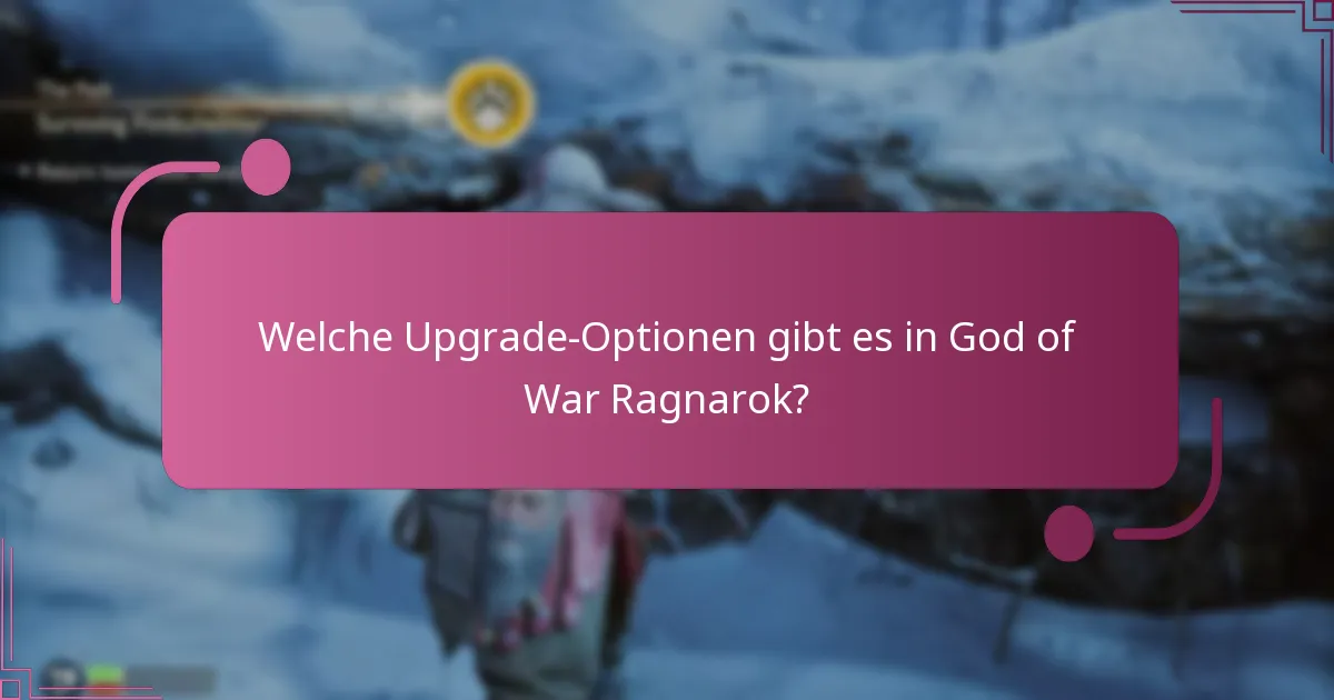 Welche Upgrade-Optionen werden für verschiedene Spielstile empfohlen?
